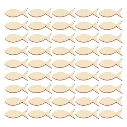 Hohopeti 100 Stück Fischförmige Holz ausschnitte Aus Natürlichem Holz Für DIY Bastelprojekte Unbehandelte Meeres tier Holzfiguren Robuste Holzdekoration Für Kreative Handwerkskunst Hohopeti 100 Stück Fischförmige Holz ausschnitte Aus Natürlichem Holz Für DIY Bastelprojekte Unbehandelte Meeres tier Holzfiguren Robuste Holzdekoration Für Kreative Handwerkskunst von Hohopeti