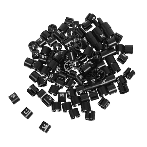 Hohopeti 100 Stück Größenmarker für Kleiderbügel Schwarze Kindergrößenetiketten Stabile und Leichte Nummernclips zur Einfachen Größenidentifikation für Kleidungsgarderoben und Einzelhandel Hohopeti 100 Stück Größenmarker für Kleiderbügel Schwarze Kindergrößenetiketten Stabile und Leichte Nummernclips zur Einfachen Größenidentifikation für Kleidungsgarderoben und Einzelhandel von Hohopeti