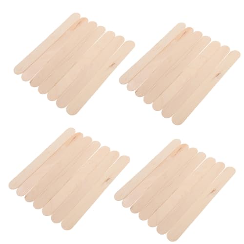 Hohopeti 100 Stück Holz eisstiele Rund Natürliche Farbe Robuste Bastelstäbchen für Eiscreme DIY Handwerksprojekte Lebensmittelecht Vielseitig Verwendbar für Sommerspaß Hohopeti 100 Stück Holz eisstiele Rund Natürliche Farbe Robuste Bastelstäbchen für Eiscreme DIY Handwerksprojekte Lebensmittelecht Vielseitig Verwendbar für Sommerspaß von Hohopeti