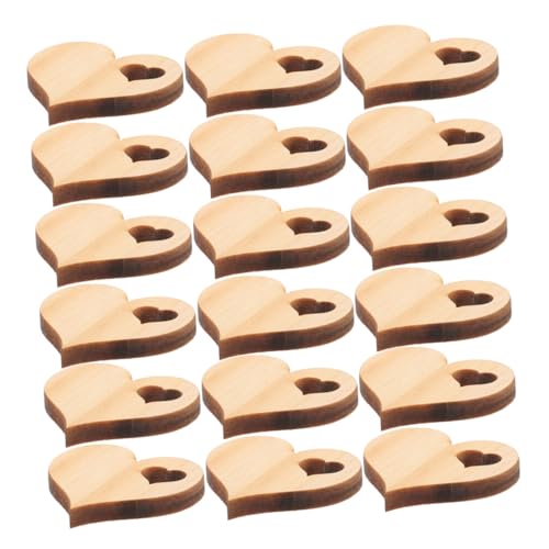 Hohopeti 100 Stück Holzherzen zum Basteln Blanko Holzscheiben Herzform Glatte Oberfläche DIY Holzdeko für Valentinstag Hochzeit Fensterdeko Geschenkverpackung Hohopeti 100 Stück Holzherzen zum Basteln Blanko Holzscheiben Herzform Glatte Oberfläche DIY Holzdeko für Valentinstag Hochzeit Fensterdeko Geschenkverpackung von Hohopeti