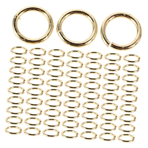 Hohopeti 100 Stück Offene Metallsprungringe für Schmuckherstellung Vielseitige Verbindungsringe für DIY Halsketten und Armbänder Langlebig und Einfach zu Handhaben für Kreative Hohopeti 100 Stück Offene Metallsprungringe für Schmuckherstellung Vielseitige Verbindungsringe für DIY Halsketten und Armbänder Langlebig und Einfach zu Handhaben für Kreative von Hohopeti