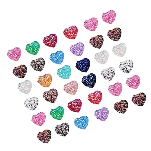 Hohopeti 100 Stück Resin Strasssteine Herzform Selbstklebend Glitzernde DIY Dekorationen für Schmuck Basteln Scrapbooking Bunte Mischung Robust und Langlebig Hohopeti 100 Stück Resin Strasssteine Herzform Selbstklebend Glitzernde DIY Dekorationen für Schmuck Basteln Scrapbooking Bunte Mischung Robust und Langlebig von Hohopeti