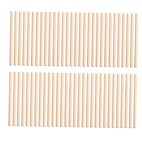 Hohopeti 100 Stück Runder Stab Basteldübelstangen Basteln Für Jumbo-sticks Lolly-sticks Streichhölzer Kleine Dübelstangen Stöcke Hersteller Kreativ Runder Dübel Halbe Dübel Hölzern Hohopeti 100 Stück Runder Stab Basteldübelstangen Basteln Für Jumbo-sticks Lolly-sticks Streichhölzer Kleine Dübelstangen Stöcke Hersteller Kreativ Runder Dübel Halbe Dübel Hölzern von Hohopeti