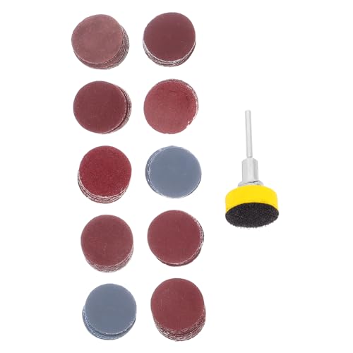 Hohopeti 100 Stück Schleifer Backing Pad Buffing Räder Scheibenscheiben Holzschleifpapierpolierräder Scheibe Schleifscheiben Für Holzschleiferzubehör Hohopeti 100 Stück Schleifer Backing Pad Buffing Räder Scheibenscheiben Holzschleifpapierpolierräder Scheibe Schleifscheiben Für Holzschleiferzubehör von Hohopeti