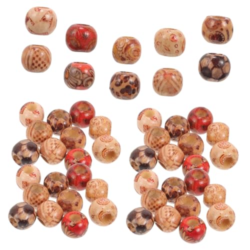 Hohopeti 100 Stück Vintage Holzperlen Rund Space Beads für DIY Schmuckherstellung Armband Halskette Kreative Bastelperlen Set Hohopeti 100 Stück Vintage Holzperlen Rund Space Beads für DIY Schmuckherstellung Armband Halskette Kreative Bastelperlen Set von Hohopeti