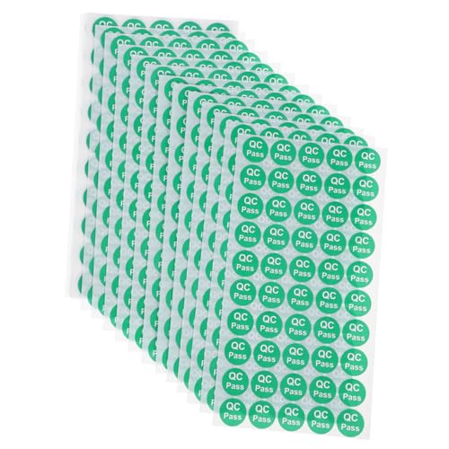 Hohopeti 1000 Stück Qc Passed Qualitätskontrollaufkleber Rund Selbstklebend Inspektionsetiketten Versand Produktprüfungsaufkleber Lageretiketten Hohopeti 1000 Stück Qc Passed Qualitätskontrollaufkleber Rund Selbstklebend Inspektionsetiketten Versand Produktprüfungsaufkleber Lageretiketten von Hohopeti