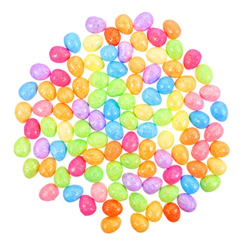 Hohopeti 100Stücke Ostereier aus Glitzernde Deko für Ostern DIY Bastelbedarf Eier zur Dekoration Vielseitig Einsetzbar für Partys Hohopeti 100Stücke Ostereier aus Glitzernde Deko für Ostern DIY Bastelbedarf Eier zur Dekoration Vielseitig Einsetzbar für Partys von Hohopeti