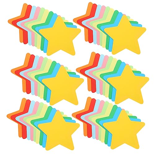 Hohopeti 108Stücke Papierschnitte Sternform Dekorative Wanddekoration für Kinderzimmer Partys und Klassenzimmer Leuchtende Farben für Bastelprojekte Hohopeti 108Stücke Papierschnitte Sternform Dekorative Wanddekoration für Kinderzimmer Partys und Klassenzimmer Leuchtende Farben für Bastelprojekte von Hohopeti