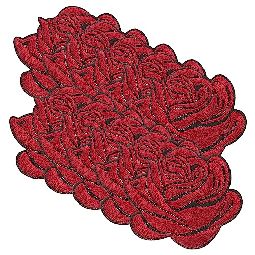 Hohopeti 10Stücke Bestickte Bügel Patches für DIY Kleidung Dekoration und Reparatur für Shirts Hosen und Rucksäcke Einfache Anwendung und Elegantes Design Hohopeti 10Stücke Bestickte Bügel Patches für DIY Kleidung Dekoration und Reparatur für Shirts Hosen und Rucksäcke Einfache Anwendung und Elegantes Design von Hohopeti