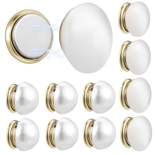 Hohopeti 12 Stück Magnetische Broschen mit Künstlichen Perlen Teiliges mit Weißen und Katzenaugen Sicherer Kleidungs und Schalverschluss Geeignet für Hochzeiten und Alltag Einfach zu Hohopeti 12 Stück Magnetische Broschen mit Künstlichen Perlen Teiliges mit Weißen und Katzenaugen Sicherer Kleidungs und Schalverschluss Geeignet für Hochzeiten und Alltag Einfach zu von Hohopeti