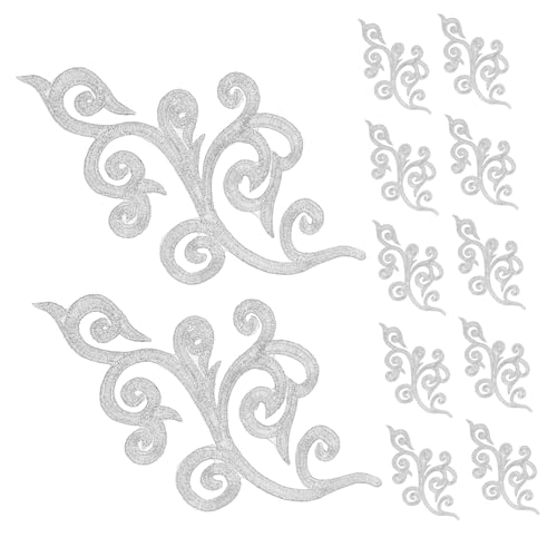 Hohopeti 12 Stück Teiliges Bestickte Aufbügel patches aus Baumwolle und Polyester Strapazierfähige Kleidung Applikationen mit Floralen Motiven Vielseitig für Jeans Jacken Hüte und Hohopeti 12 Stück Teiliges Bestickte Aufbügel patches aus Baumwolle und Polyester Strapazierfähige Kleidung Applikationen mit Floralen Motiven Vielseitig für Jeans Jacken Hüte und von Hohopeti