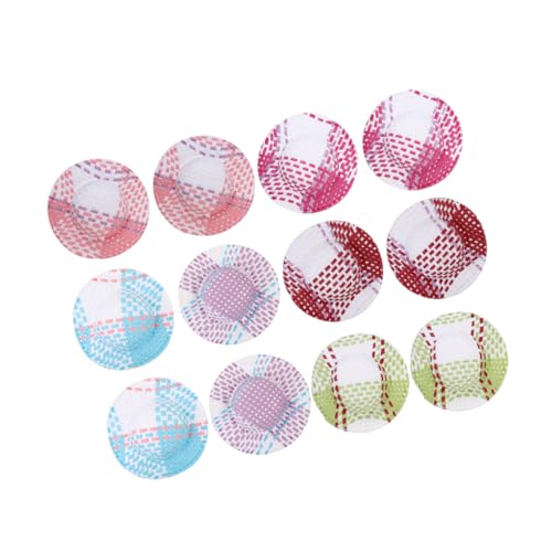 Hohopeti 12 Stück Teiliges Mini Bastelset Bunte Kleine Papierstoff Hüte Vielseitige Miniatur Puppenhüte für DIY Dekoration Foto Requisite Haarschmuck und Wohnaccessoires Hohopeti 12 Stück Teiliges Mini Bastelset Bunte Kleine Papierstoff Hüte Vielseitige Miniatur Puppenhüte für DIY Dekoration Foto Requisite Haarschmuck und Wohnaccessoires von Hohopeti