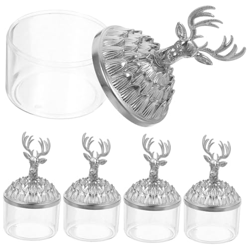 Hohopeti 12Er Boxen Schokoladenschachteln Keksdosen kleine Geschenkboxen Süßigkeitenschachteln für die Hochzeit Rentier Bonbonschale kleine Schachteln für Bonbonschachteln Plastik Hohopeti 12Er Boxen Schokoladenschachteln Keksdosen kleine Geschenkboxen Süßigkeitenschachteln für die Hochzeit Rentier Bonbonschale kleine Schachteln für Bonbonschachteln Plastik von Hohopeti