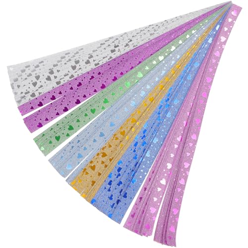 Hohopeti 140 Stück Teiliges Origami Bunte Glitzernde Sternstreifen Doppelseitiges Faltpapier für DIY Bastelarbeiten Papierstreifen für Kreative Handarbeiten Geeignet für Schulprojekte Hohopeti 140 Stück Teiliges Origami Bunte Glitzernde Sternstreifen Doppelseitiges Faltpapier für DIY Bastelarbeiten Papierstreifen für Kreative Handarbeiten Geeignet für Schulprojekte von Hohopeti