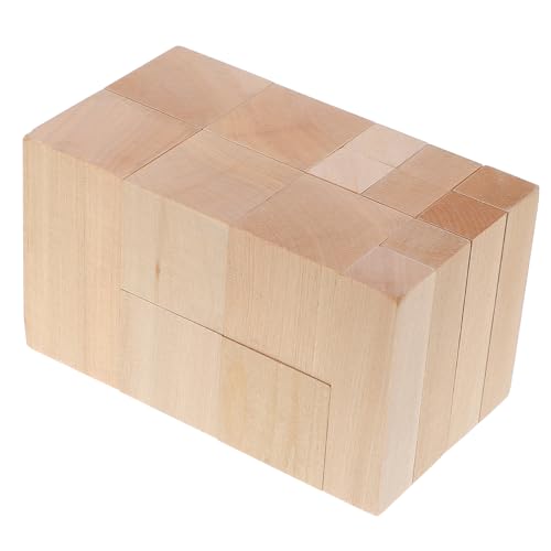 Hohopeti 15 Stück Teiliges Holzschnitzblock Rechteckige Unlackierte Holzklötze in Langlebige Holzstücke für DIY Gravur Basteln Handwerk und Dekoration Hohopeti 15 Stück Teiliges Holzschnitzblock Rechteckige Unlackierte Holzklötze in Langlebige Holzstücke für DIY Gravur Basteln Handwerk und Dekoration von Hohopeti