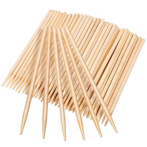 Hohopeti 150Stücke Bambus Holzstifte für Kratzpapier DIY Scratch Craft Projekte und Bastelarbeiten Hochwertige Verarbeitung Tragbar und Praktisch von Hohopeti