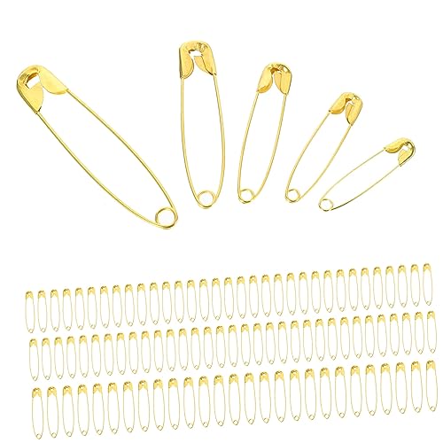 Hohopeti 150Stücke Sicherheitsnadeln für DIY Handwerk Exquisite Sicherheitsbroschen für Kleidung Dekoration und Bastelprojekte Kompakte zum Fixieren und Aufbewahren Hohopeti 150Stücke Sicherheitsnadeln für DIY Handwerk Exquisite Sicherheitsbroschen für Kleidung Dekoration und Bastelprojekte Kompakte zum Fixieren und Aufbewahren von Hohopeti