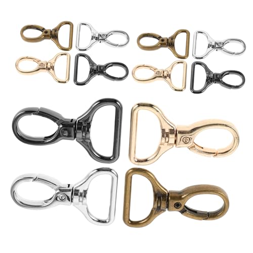 Hohopeti 16 Stück Ringtaschenverschluss Aus Legierung D Ring Metall Verschlüsse D Dreh Schlüsselringe Durchmesser 12 Mm DIY Clips Druckknopf Für Schmuck Rückenzubehör Hohopeti 16 Stück Ringtaschenverschluss Aus Legierung D Ring Metall Verschlüsse D Dreh Schlüsselringe Durchmesser 12 Mm DIY Clips Druckknopf Für Schmuck Rückenzubehör von Hohopeti