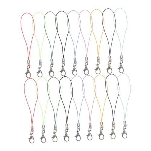 Hohopeti 180 Stück Teiliges Handybänder mit Robustem Lobster-verschluss Bunte Lanyard-Bänder für DIY Schmuck Handyanhänger Schlüsselanhänger und Praktische Reiseaccessoires Hohopeti 180 Stück Teiliges Handybänder mit Robustem Lobster-verschluss Bunte Lanyard-Bänder für DIY Schmuck Handyanhänger Schlüsselanhänger und Praktische Reiseaccessoires von Hohopeti