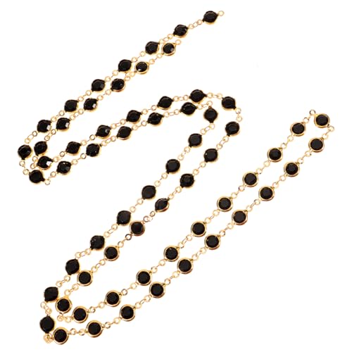 Hohopeti 1Rolle Retro Französische Kette für DIY Schmuckherstellung Hochwertige Kette für Pullover und Jacken Vielseitig Einsetzbar als Schmuckzubehör für Hohopeti 1Rolle Retro Französische Kette für DIY Schmuckherstellung Hochwertige Kette für Pullover und Jacken Vielseitig Einsetzbar als Schmuckzubehör für von Hohopeti