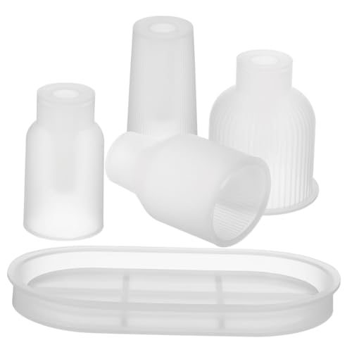 Hohopeti 1Satz Silikonformen für Vasen Tablett Vasen Wiederverwendbare Gießformen für Harz und Vielseitig Einsetzbar für DIY Wohndekorationen und Projekte Hohopeti 1Satz Silikonformen für Vasen Tablett Vasen Wiederverwendbare Gießformen für Harz und Vielseitig Einsetzbar für DIY Wohndekorationen und Projekte von Hohopeti