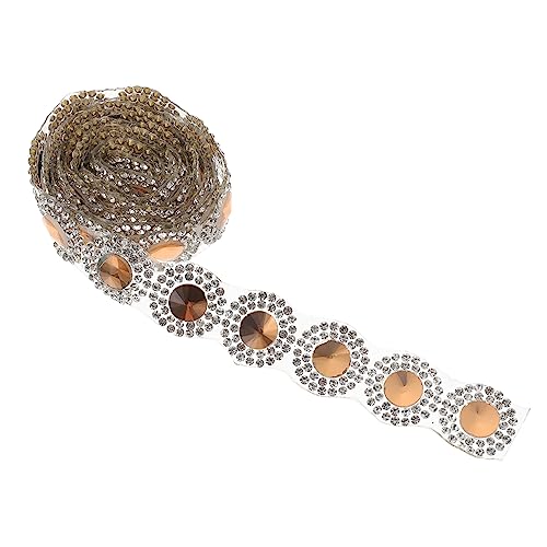 Hohopeti Strassband selbstklebend Hotfix-Strass Glas-Strassband -Bastelbedarf Gold Hohopeti Strassband selbstklebend Hotfix-Strass Glas-Strassband -Bastelbedarf Gold von Hohopeti