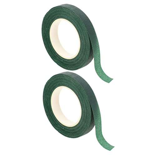 Hohopeti 2 Rollen Grünes Blumenbindeband Dehnbares Floristisches Klebeband Für DIY Blumensträuße Stängelumwicklung Hochzeit Dekoration Scrapbooking Hohopeti 2 Rollen Grünes Blumenbindeband Dehnbares Floristisches Klebeband Für DIY Blumensträuße Stängelumwicklung Hochzeit Dekoration Scrapbooking von Hohopeti
