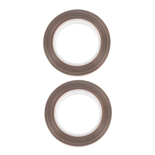 Hohopeti 2 Rollen Hitzebeständiges Ptfe Isolierband Antihaft Klebeband für Vakuumierer Wärmedämmung und Schutz Langlebig Reißfest für Verpackung und Elektronik von Hohopeti