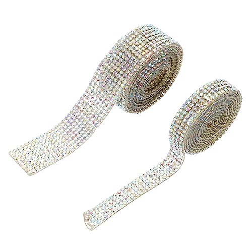 Hohopeti 2 Rollen Selbstklebendes Strassband Reihig Reihig Ab Mesh Rhinestone Band für DIY Bastelmaterialien Vielseitiges Dekorationsband für Kleidung Tischläufer und Handwerksprojekte Hohopeti 2 Rollen Selbstklebendes Strassband Reihig Reihig Ab Mesh Rhinestone Band für DIY Bastelmaterialien Vielseitiges Dekorationsband für Kleidung Tischläufer und Handwerksprojekte von Hohopeti