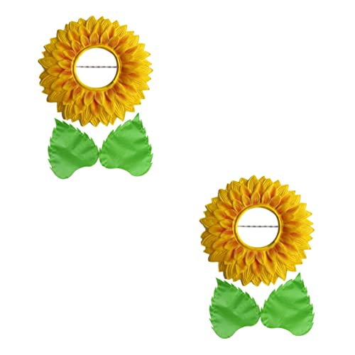 Hohopeti 2 Sätze Kopfschmuck aus Sonnenblumen Blumenkostüm für Sonnenblumen-Kostüm-Partyhut Sonnenblumen Kopfschmuck Blumenkranz Kopfschmuck Männer Hüte Zubehör für lustige Kopfbedeckung Hohopeti 2 Sätze Kopfschmuck aus Sonnenblumen Blumenkostüm für Sonnenblumen-Kostüm-Partyhut Sonnenblumen Kopfschmuck Blumenkranz Kopfschmuck Männer Hüte Zubehör für lustige Kopfbedeckung von Hohopeti