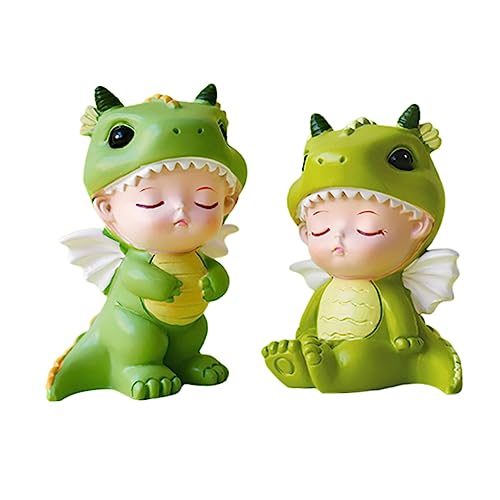 Hohopeti 2 Stück Dinosaurier Kuchenfiguren Teiliges Harz Desktop Ornament in Sitz und Stehposition Bunte Tortendekoration für Geburtstagsfeier Kreative Kinderparty Dekoration Hohopeti 2 Stück Dinosaurier Kuchenfiguren Teiliges Harz Desktop Ornament in Sitz und Stehposition Bunte Tortendekoration für Geburtstagsfeier Kreative Kinderparty Dekoration von Hohopeti