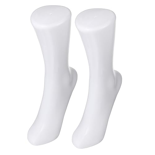 Hohopeti 2 Stücke Fuß Socke Mannequin Weiß Fuß Modell Display Für Fußkettchen Schuhe Socken Schmuck Hohopeti 2 Stücke Fuß Socke Mannequin Weiß Fuß Modell Display Für Fußkettchen Schuhe Socken Schmuck von Hohopeti