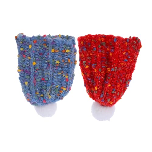 Hohopeti 2 Stück Mini Puppen Mützen Strickmützen Farblich Sortiert Blau Rot für Puppenköpfe DIY Basteln Puppenzubehör Charmant und Vielseitig Hohopeti 2 Stück Mini Puppen Mützen Strickmützen Farblich Sortiert Blau Rot für Puppenköpfe DIY Basteln Puppenzubehör Charmant und Vielseitig von Hohopeti