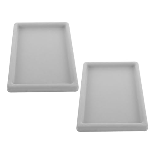 Hohopeti 2 Stück Stapelbare Schmuck Organizer Trays mit Detaillierten Fächern Kratzfest für Ringe Ohrringe Armbänder und Halsketten Platzsparend für Schminktisch Hohopeti 2 Stück Stapelbare Schmuck Organizer Trays mit Detaillierten Fächern Kratzfest für Ringe Ohrringe Armbänder und Halsketten Platzsparend für Schminktisch von Hohopeti