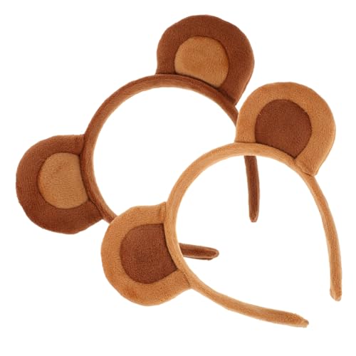Hohopeti 2 Stück Teiliges Affenohren Stirnband aus Weichem Bequemes Cartoon Haarreif für Damen und Mädchen Vielseitiges Kostümzubehör und Party Accessoire für Fotoshootings und Alltag Hohopeti 2 Stück Teiliges Affenohren Stirnband aus Weichem Bequemes Cartoon Haarreif für Damen und Mädchen Vielseitiges Kostümzubehör und Party Accessoire für Fotoshootings und Alltag von Hohopeti