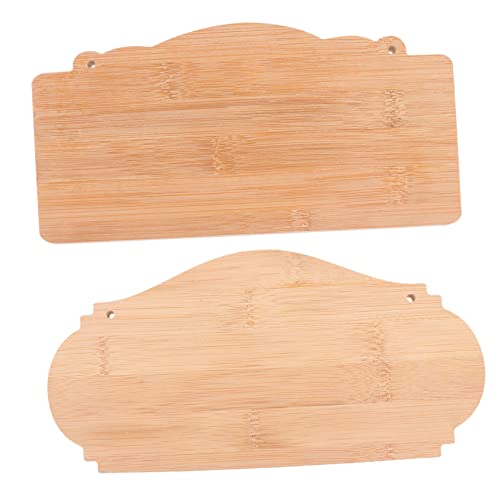 Hohopeti 2 Stück Teiliges Bambus Türschild Leere DIY Holzschilder mit Glatter Oberfläche Rustikale Hängende Nummernschilder für Haushalt Garten und Büro Vielseitig Gestaltbare Bambus Banner Hohopeti 2 Stück Teiliges Bambus Türschild Leere DIY Holzschilder mit Glatter Oberfläche Rustikale Hängende Nummernschilder für Haushalt Garten und Büro Vielseitig Gestaltbare Bambus Banner von Hohopeti