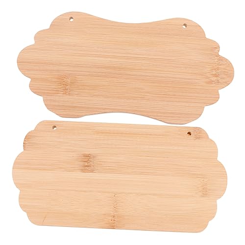 Hohopeti 2 Stück Teiliges Bambus Türschild Natürliche Unbemalte Hänge Tafeln aus Robustem Bambusholz Blanko DIY Schilder für Hausnummern Rustikale Dekoration für Innenräume Hohopeti 2 Stück Teiliges Bambus Türschild Natürliche Unbemalte Hänge Tafeln aus Robustem Bambusholz Blanko DIY Schilder für Hausnummern Rustikale Dekoration für Innenräume von Hohopeti