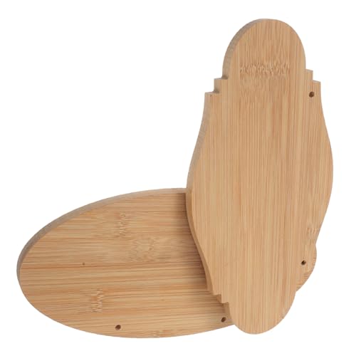 Hohopeti 2 Stück Teiliges Blanko Bambus Türschilder zum Hängen Naturbelassene DIY Holztafeln Robuste Bambusplatten für Haustürornamente und Kreative Wohnraumdekoration Hohopeti 2 Stück Teiliges Blanko Bambus Türschilder zum Hängen Naturbelassene DIY Holztafeln Robuste Bambusplatten für Haustürornamente und Kreative Wohnraumdekoration von Hohopeti