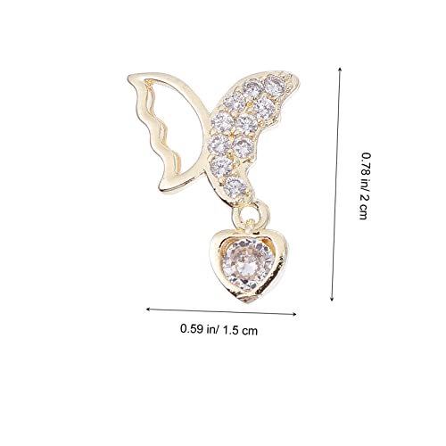 Hohopeti 2 Stück Teiliges Nail Patch mit Hohldesign Selbstklebende DIY Nagelsticker für Nail Art Charm und Schmuck Elemente Geeignet für Professionelle Maniküre und Heimgebrauch Hohopeti 2 Stück Teiliges Nail Patch mit Hohldesign Selbstklebende DIY Nagelsticker für Nail Art Charm und Schmuck Elemente Geeignet für Professionelle Maniküre und Heimgebrauch von Hohopeti