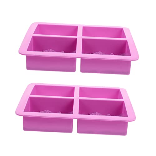 Hohopeti 2 Stück Teiliges Silikon Seifenform mit Wellenhöhlen Flexible Lebensmittelechte Backform für Handgemachte Seife Kerzen und Kuchen Wiederverwendbar und Leicht zu Reinigen Hohopeti 2 Stück Teiliges Silikon Seifenform mit Wellenhöhlen Flexible Lebensmittelechte Backform für Handgemachte Seife Kerzen und Kuchen Wiederverwendbar und Leicht zu Reinigen von Hohopeti