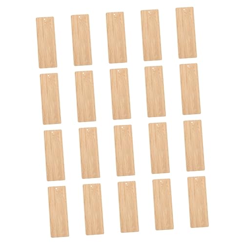 Hohopeti 20 Stück Bambus Lesezeichen Blanko für DIY Bastelprojekte für Hochzeiten Weihnachten und Persönliche Dekorationen Hohopeti 20 Stück Bambus Lesezeichen Blanko für DIY Bastelprojekte für Hochzeiten Weihnachten und Persönliche Dekorationen von Hohopeti