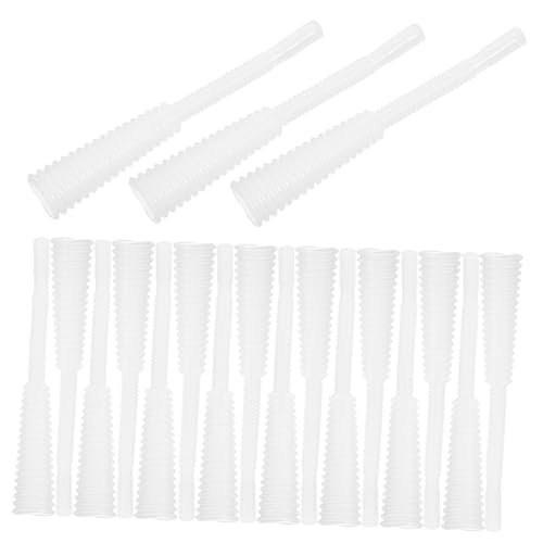 Hohopeti 20 Stück Screaming Chicken Sound Maker lustiges Spaßiges Hundespielzeugreparatur Hund quietscht Ersatz-Quietscher für Hundespielzeug Quietschen Plastik Weiß von Hohopeti