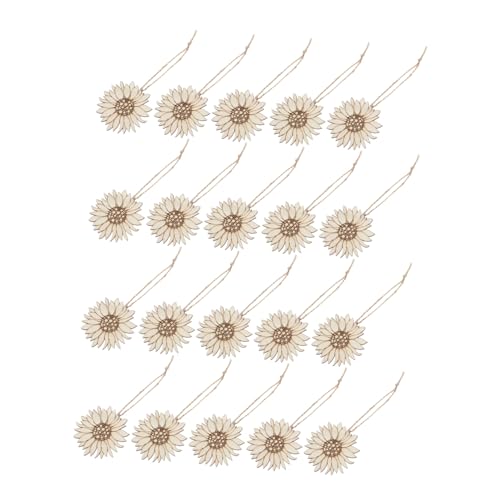 Hohopeti 20 Stück Teiliges DIY Holz Sonnenblumen Wanddekor aus Naturmaterialien Unbemalt Robust und Langlebig für Innen und Außendekoration Inklusive Aufhängung für Einfache Montage Hohopeti 20 Stück Teiliges DIY Holz Sonnenblumen Wanddekor aus Naturmaterialien Unbemalt Robust und Langlebig für Innen und Außendekoration Inklusive Aufhängung für Einfache Montage von Hohopeti