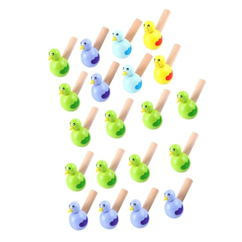 Hohopeti 20 Stück Teiliges Holzpfeifen Kleine Vogelpfeifen für Pädagogisches Musikinstrument Bunte Cartoon Trillerpfeifen zur Frühen Musikförderung Geeignet für Zufällige Farbe Hohopeti 20 Stück Teiliges Holzpfeifen Kleine Vogelpfeifen für Pädagogisches Musikinstrument Bunte Cartoon Trillerpfeifen zur Frühen Musikförderung Geeignet für Zufällige Farbe von Hohopeti