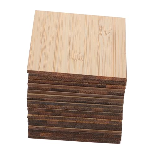 Hohopeti 20 Stück Teiliges Quadratische Bambusplatten Kantenlänge Glatte Oberfläche zum Bemalen Gravieren und Basteln DIY Material für Geburtstag Hohopeti 20 Stück Teiliges Quadratische Bambusplatten Kantenlänge Glatte Oberfläche zum Bemalen Gravieren und Basteln DIY Material für Geburtstag von Hohopeti