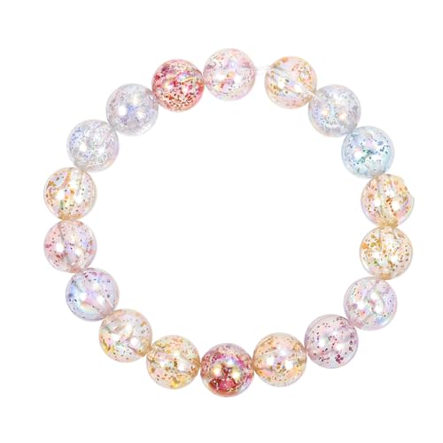 Hohopeti 200 Stück Acryl Rundperlen Transparent Glitzernd DIY Schmuckherstellung Perlen für Armbänder Halsketten Basteln Zubehör Verschiedene Bunte Lose Perlen für Kreative Schmuckideen Hohopeti 200 Stück Acryl Rundperlen Transparent Glitzernd DIY Schmuckherstellung Perlen für Armbänder Halsketten Basteln Zubehör Verschiedene Bunte Lose Perlen für Kreative Schmuckideen von Hohopeti