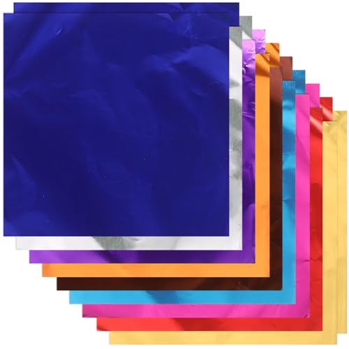Hohopeti 200 Stück Bunte Aluminiumfolie Bonbonverpackung Lebensmittelecht Süßigkeitenpapier DIY Schokoladen Verpackung Pralinen Geschenkpapier Mischung Hohopeti 200 Stück Bunte Aluminiumfolie Bonbonverpackung Lebensmittelecht Süßigkeitenpapier DIY Schokoladen Verpackung Pralinen Geschenkpapier Mischung von Hohopeti