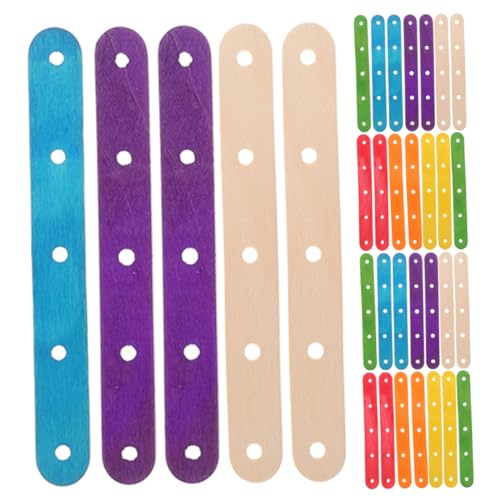 Hohopeti 200 Stück Regenbogen Holz Eiscreme Sticks mit Löchern für Bastelprojekte Diy und Kreative Arbeiten für Erwachsene Hohopeti 200 Stück Regenbogen Holz Eiscreme Sticks mit Löchern für Bastelprojekte Diy und Kreative Arbeiten für Erwachsene von Hohopeti
