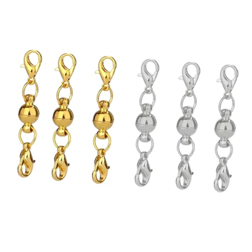 Hohopeti 20Stücke Magnetverschlüsse Runde Kugel für Armbänder Silber und Starke Haltekraft für DIY Schmuckherstellung Einfach zu Bedienen Hohopeti 20Stücke Magnetverschlüsse Runde Kugel für Armbänder Silber und Starke Haltekraft für DIY Schmuckherstellung Einfach zu Bedienen von Hohopeti