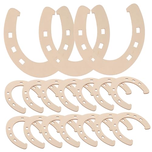 Hohopeti 24 Stück Teiliges Unvollendeter Holzscheiben Pferdehufe mit DIY Bastelholzstücke zum Bemalen und Dekorieren Kreative Holzplättchen für Handwerk und Geschenkideen Hohopeti 24 Stück Teiliges Unvollendeter Holzscheiben Pferdehufe mit DIY Bastelholzstücke zum Bemalen und Dekorieren Kreative Holzplättchen für Handwerk und Geschenkideen von Hohopeti
